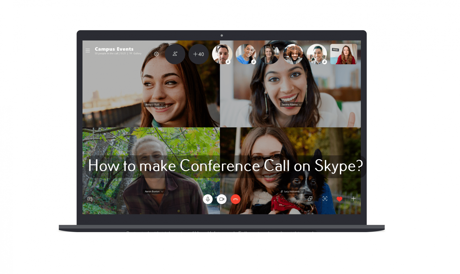 كيفية إعداد مكالمة جماعية على Skype (مكالمة جماعية)