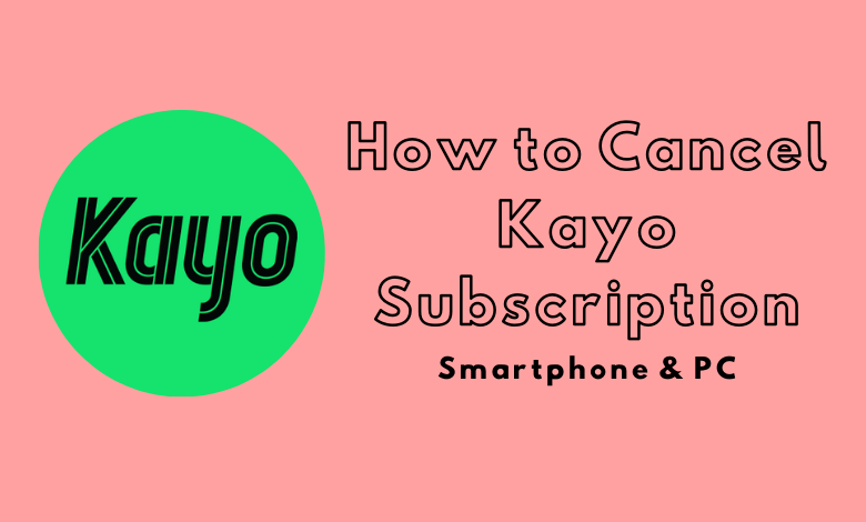 كيفية إلغاء اشتراك Kayo على الهاتف الذكي والكمبيوتر الشخصي 1