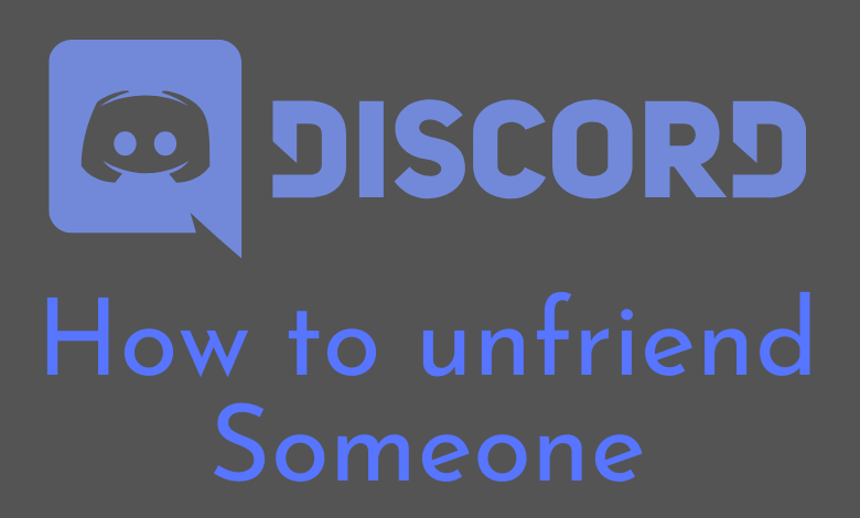 Unfriend Someone on Discord