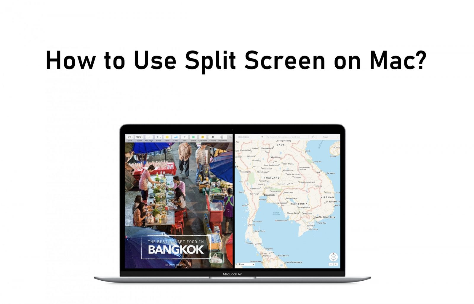 كيفية استخدام Split Screen على Mac - تعدد المهام