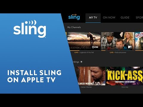كيفية تثبيت Sling TV على Apple تلفزيون؟
