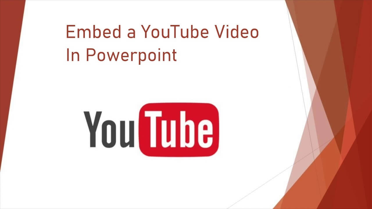 كيفية تضمين ملف YouTube فيديو في PowerPoint