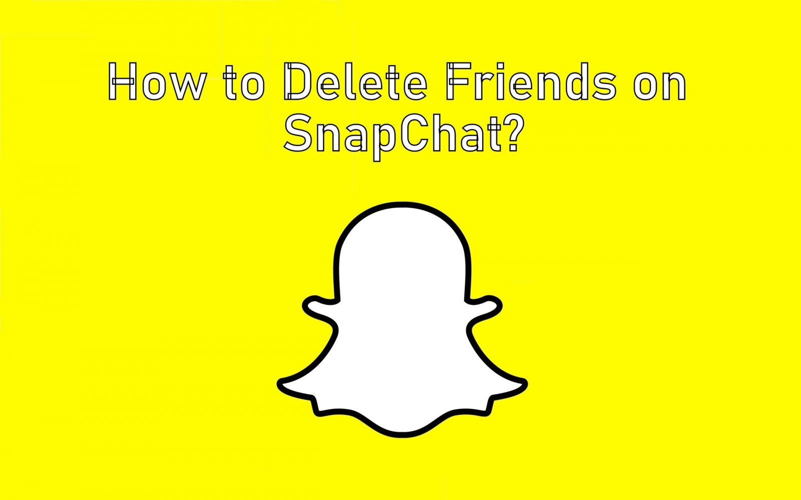 كيفية حذف (إزالة) الأصدقاء على Snapchat بطريقتين سهلتين