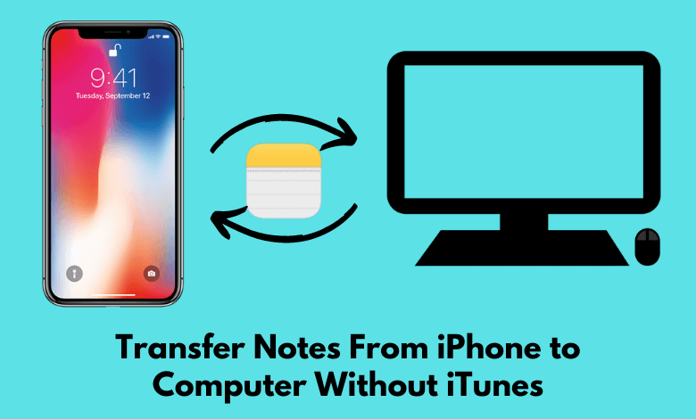 Transfer Notes From iPhone to Computer Without iTunes