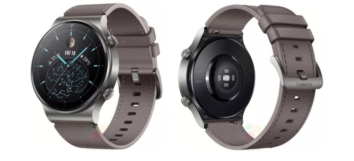 Huawei Watch GT 2 Pro tem renderizações e especificações vazadas na internet [Rumor]