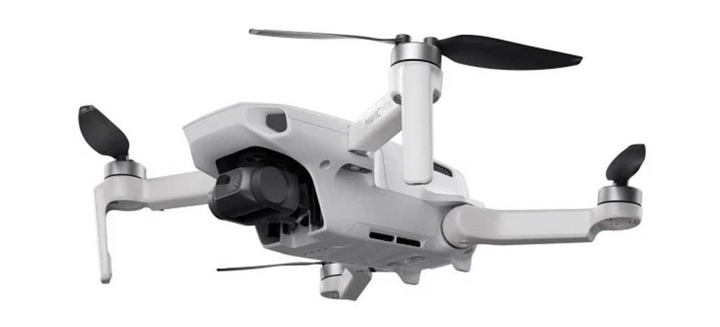 Por que o drone DJI Mavic Mini não filma em 4K?
