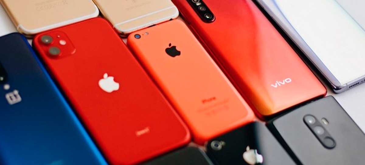 Vendas de smartphones caem durante a pandemia, mas Apple é "salva" pelo iPhone SE