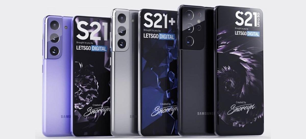 Comercial da nova série Galaxy S21 vaza e apresenta o visual dos modelos
