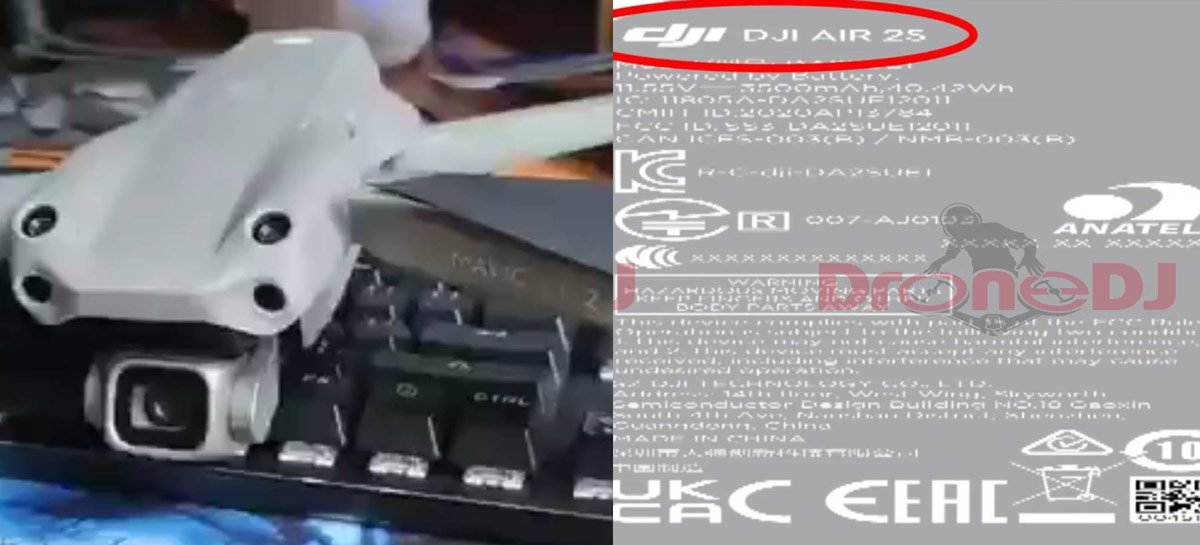 Suposto DJI Air 2S aparece em certificação e pode ser próximo drone da DJI