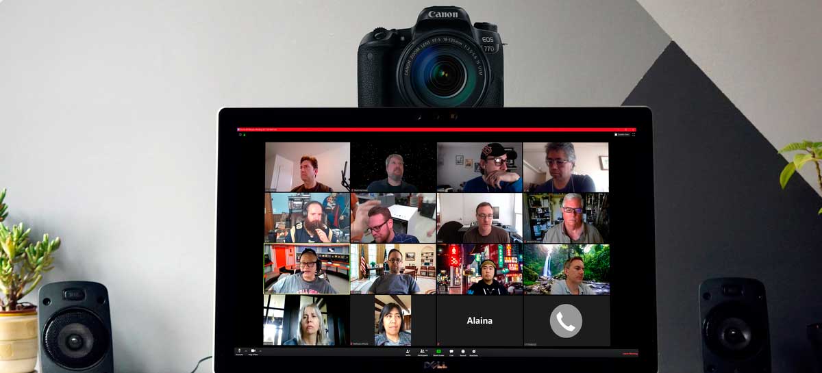 Usar a Canon como Webcam? Confira o passo a passo de como melhorar suas videochamadas