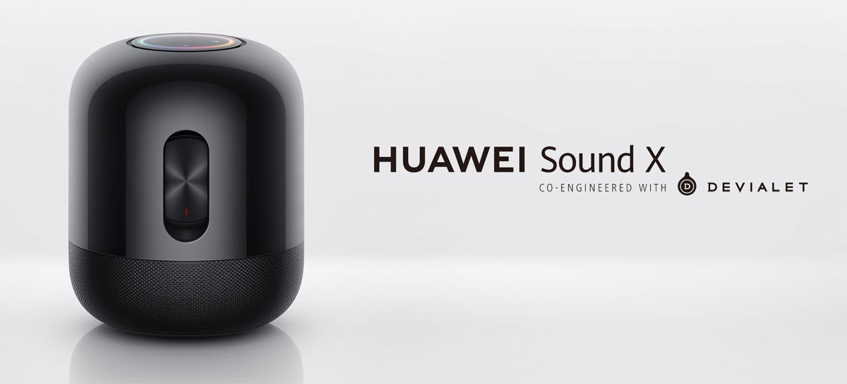 Huawei confirma a chegada da caixa de som inteligente Sound X ao Brasil