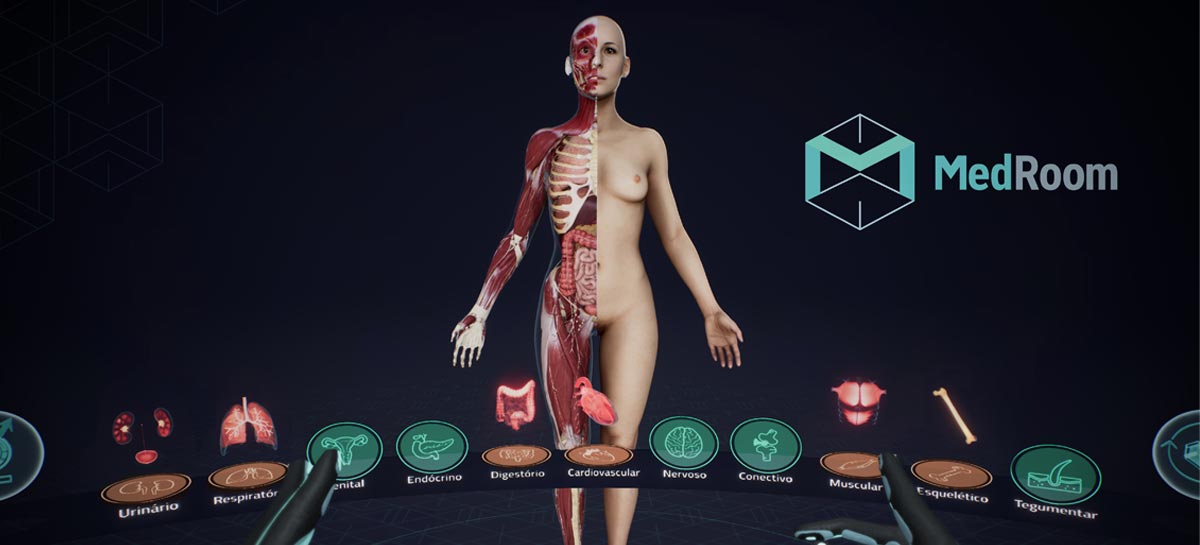 MedRoom utiliza realidade virtual para treinar estudantes de medicina