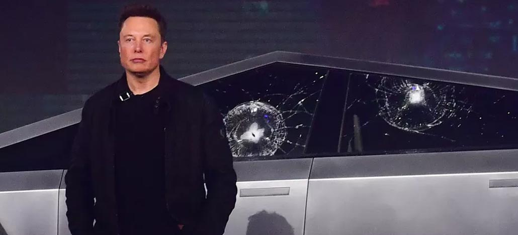 Elon Musk explica por que o vidro do Cybertruck quebrou na apresentação