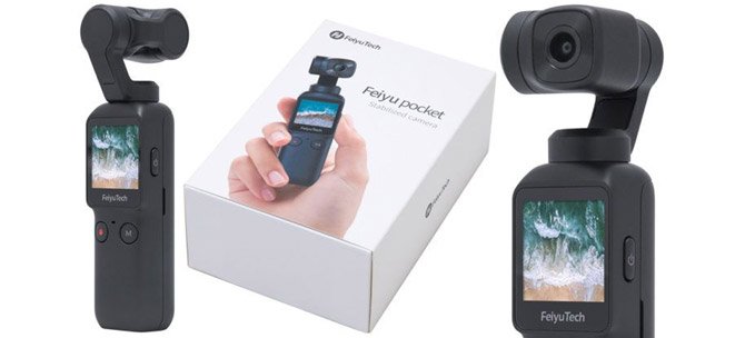 Feiyu Pocket chega com câmera 4K60fps para brigar com DJI OSMO Pocket