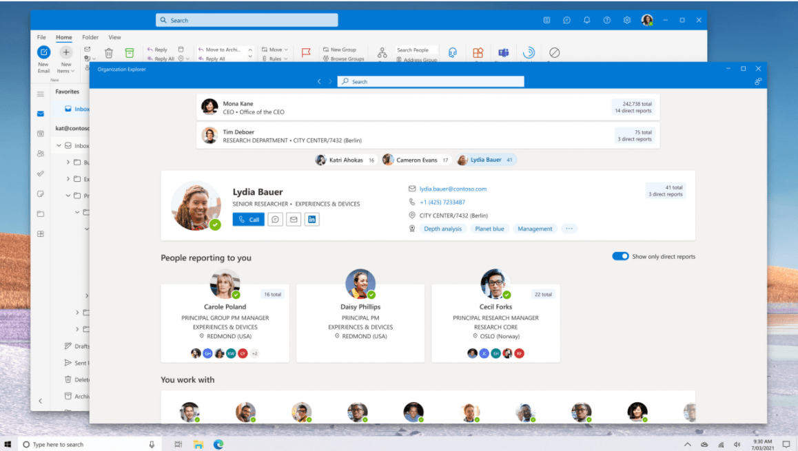 يصل تطبيق Outlook الجديد إلى Windows 10 و 11 من Microsoft 1
