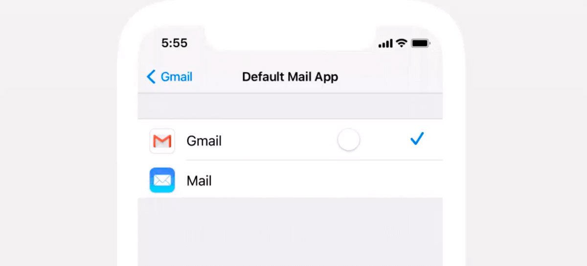 Gmail agora pode ser usado como app padrão de e-mails no iOS 14