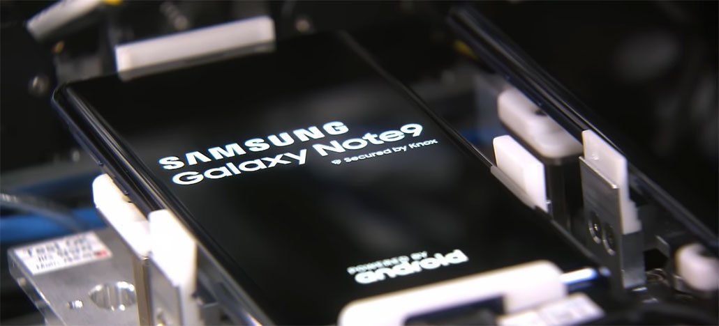 يوضح Samsung كيف أن ملف Note 9 يتم تصنيعها في فيديو جديد 1