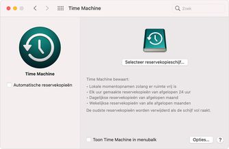 آلة الزمن MacOS MAC