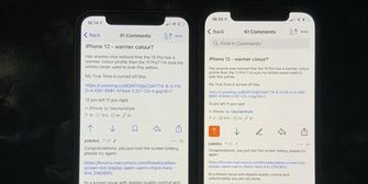 يظهر iPhone 12 يلقي الأصفر (reddit)