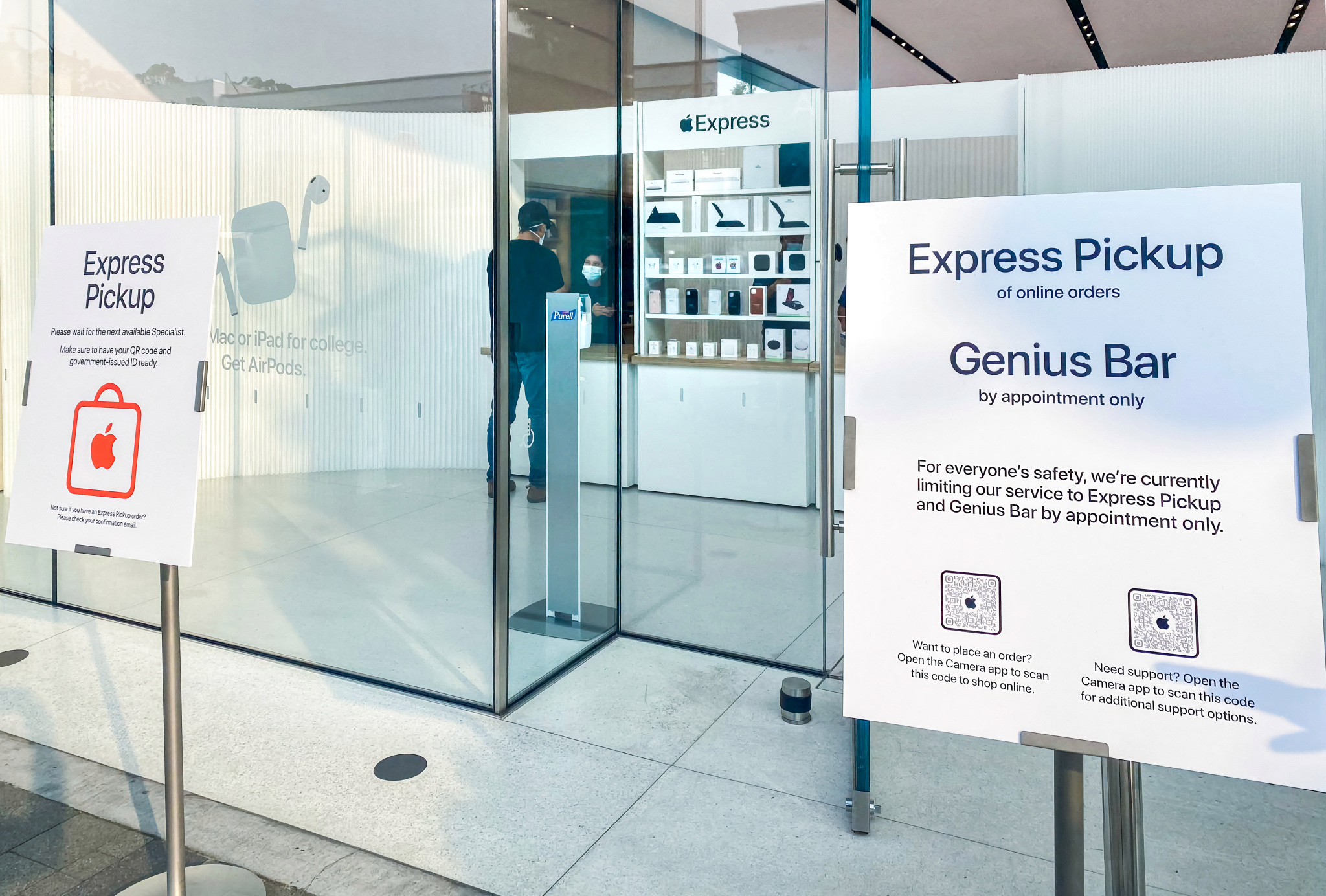 الأخبار 15 سبتمبر 2020 Apple اختبر Express Store: استلم طلباتك عبر الإنترنت بسرعة
