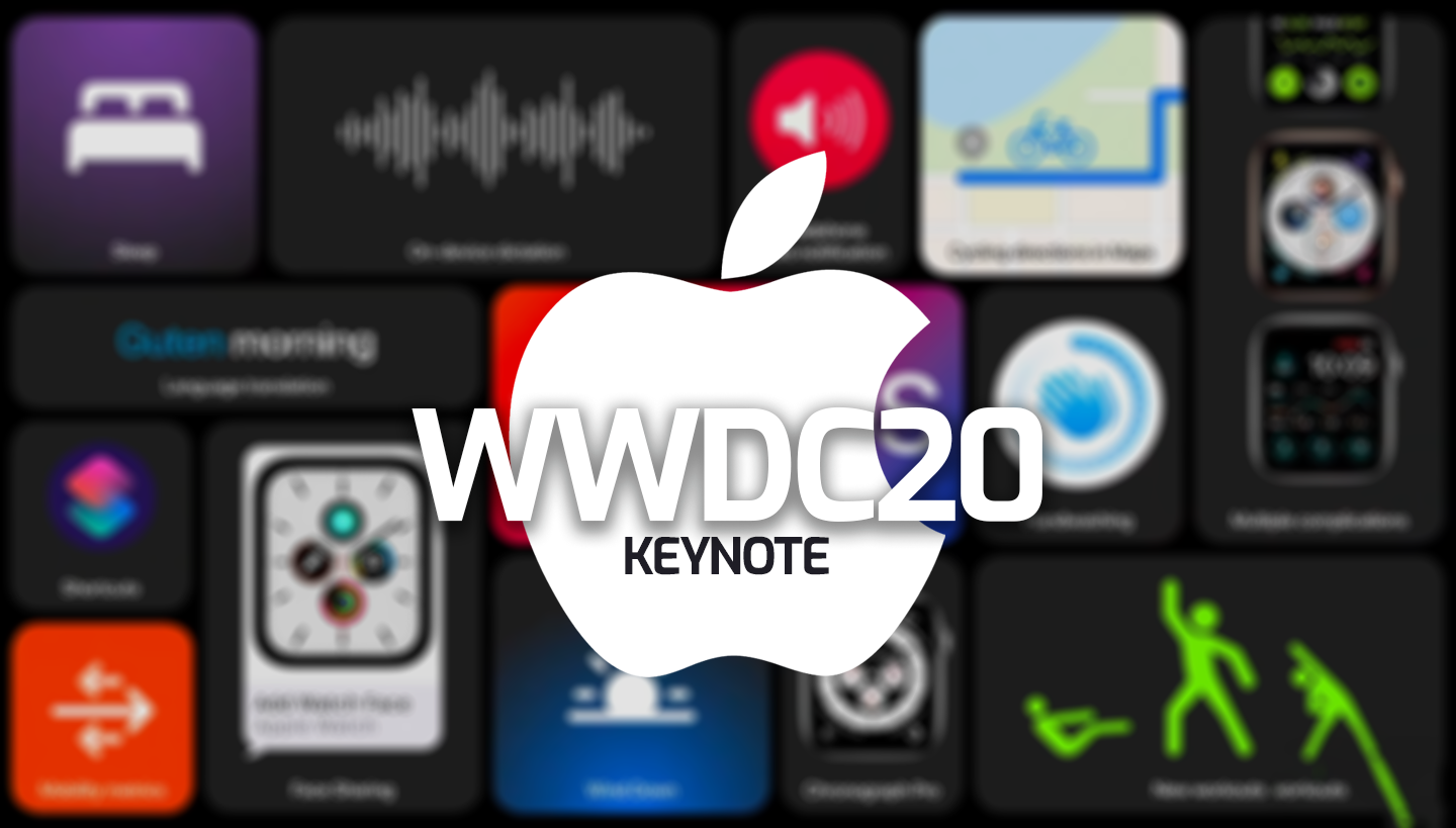 22 يونيو 2020 WWDC20 الكلمة الرئيسية: Apple يقدم نظام watchOS 7