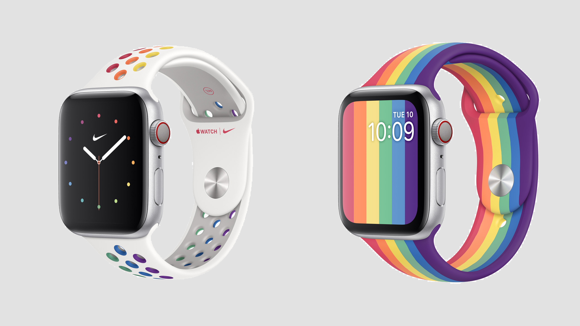 إكسسوارات 19 مايو 2020 Apple و Nike تطلق نطاقات Pride Edition جديدة لك Apple Watch