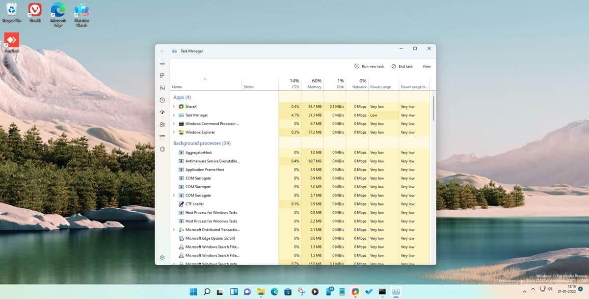 How to enable the new Task Manager in Windows 11