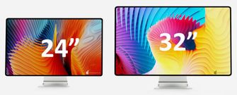 4 أبريل 2021 `` iMac سيتوفر أيضًا بطراز 32 بوصة '' 1