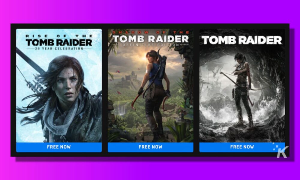 PSA: ثلاثية Tomb Raider متاحة حاليًا مجانًا على Epic Games