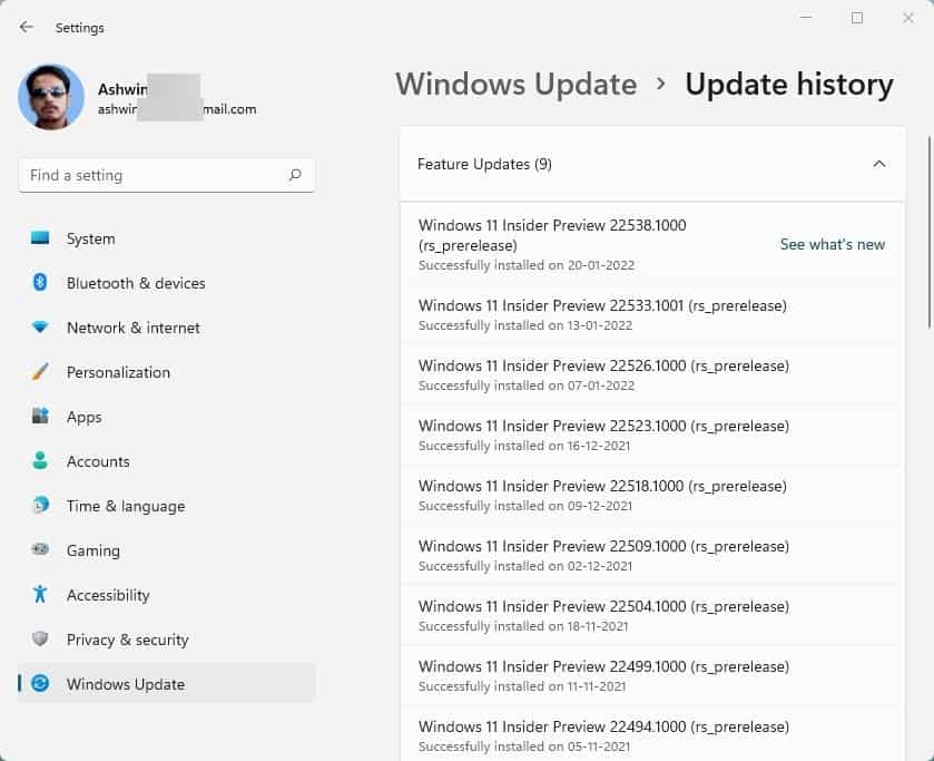 Windows 11 Insider Preview Build 22538 improves support for Voice Access