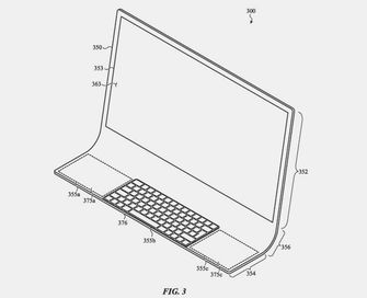 طلب براءة اختراع iMac