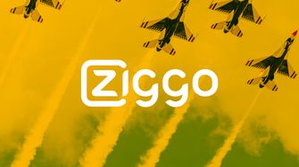 شعار Ziggo مع الطائرات