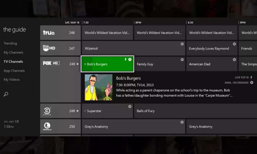 تتخلى Microsoft أخيرًا عن Xbox TV وستتوقف عن تقديم قوائم البث التلفزيوني المباشر