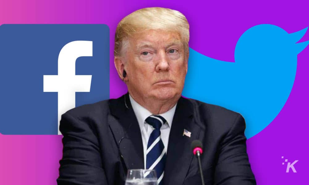 ترامب يقاضي Facebookو Twitter، وجوجل بشأن مزاعم الرقابة
