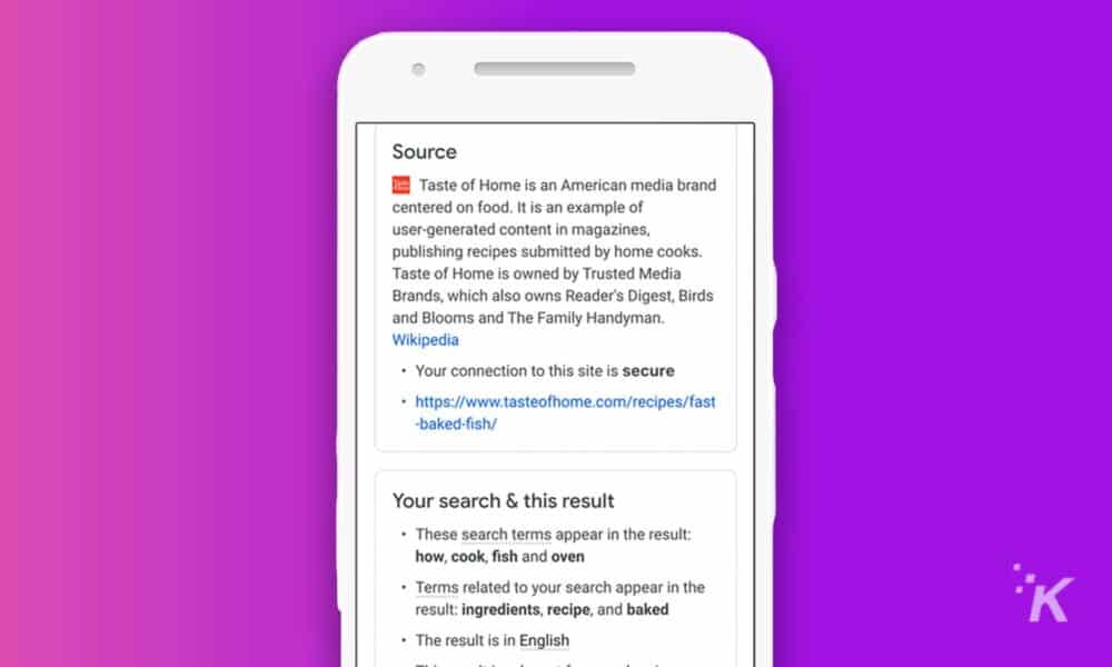تقوم Google بترقية ميزة "حول هذه النتيجة" لإظهار كيفية عثورها على نتائج البحث الخاصة بك