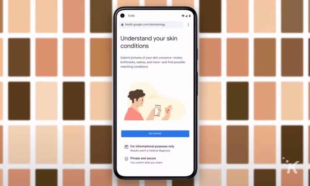 سيساعدك تطبيق الويب الجديد من Google في تحديد حالات الجلد المحتملة