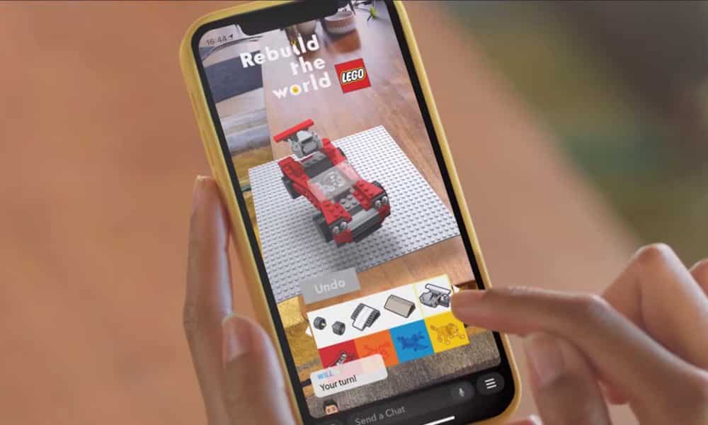 لدى Snapchat عدسة جديدة ستظهر تتيح لك إنشاء مجموعات Lego مع الأصدقاء في جميع أنحاء العالم
