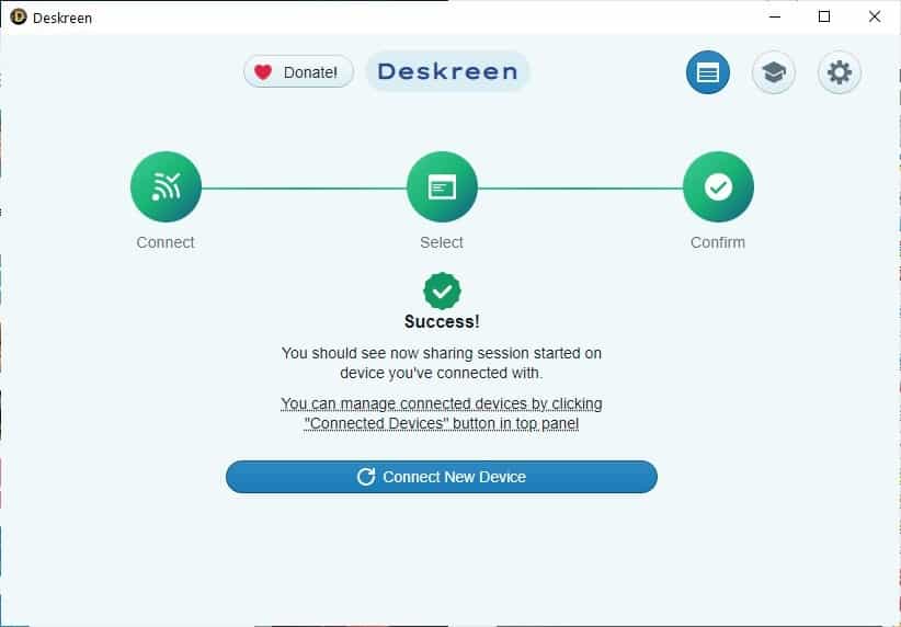 شارك شاشة جهاز الكمبيوتر الخاص بك مع جهاز Android أو iOS الخاص بك عبر WiFi باستخدام Deskreen