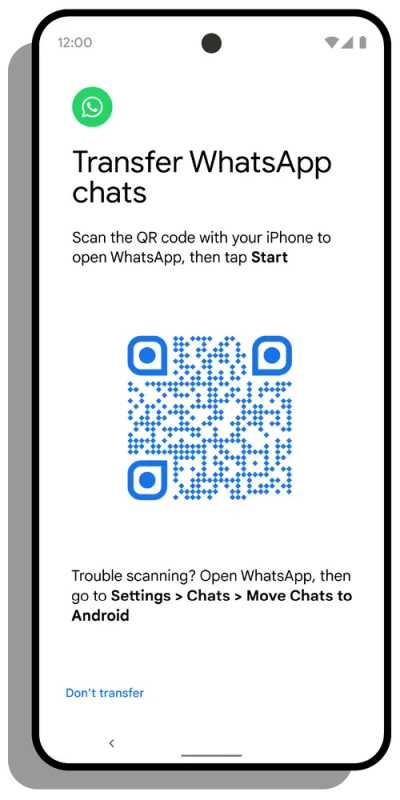 انقل محادثات Whatsapp إلى هواتف Pixel