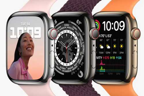 Apple Watch إطلاق السلسلة 7