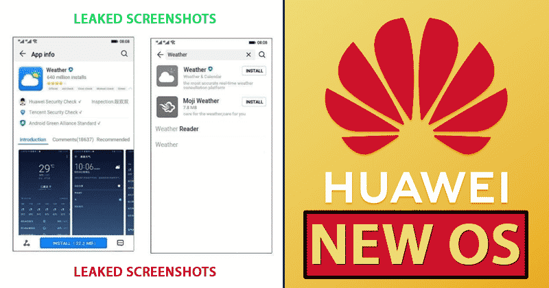Things You Need To Know About Huawei’s New OS (LEAKED Screenshots)