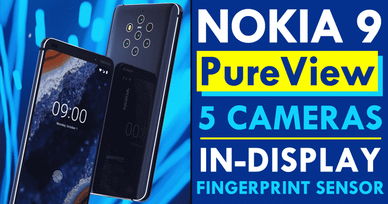 Nokia 9 PureView Press Renders Leaked