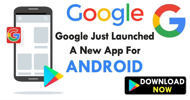 WoW! Google Just Launched An Awesome Application