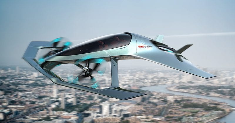 Aston Martin And Rolls-Royce Shows Off VTOL Flying Taxi Concepts
