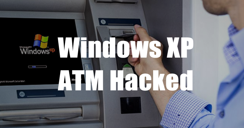 Windows XP ATM Hacked By Pressing Shift Five Times In a Row
