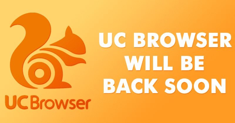 UC Browser Clears the Confusion About Being Removed From Google Play Store