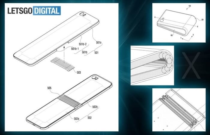 سامسونج Galaxy X Leak يظهر قبالة تصميم الهاتف الذكي القابل للطي المذهل 3