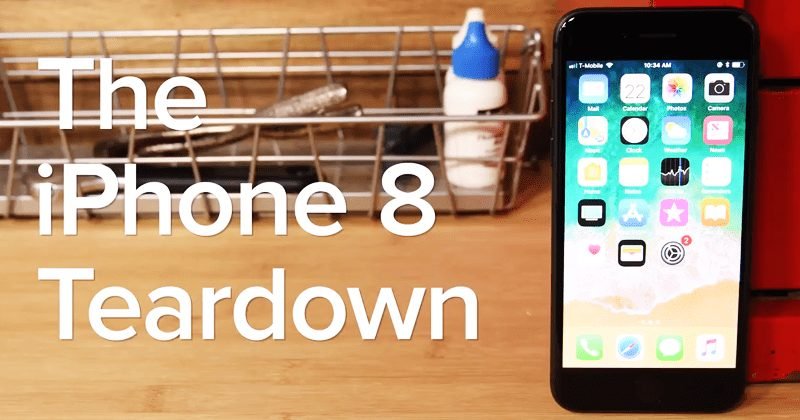 Apple iPhone 8 Teardown Reveals Few Extraordinary Surprises
