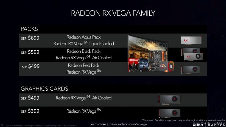 AMD تطلق سلسلة بطاقات الرسومات Radeon RX Vega 2