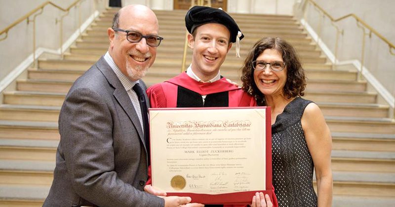 Mark Zuckerberg Finally Gets His Harvard Degree 13 Years After Dropping Out